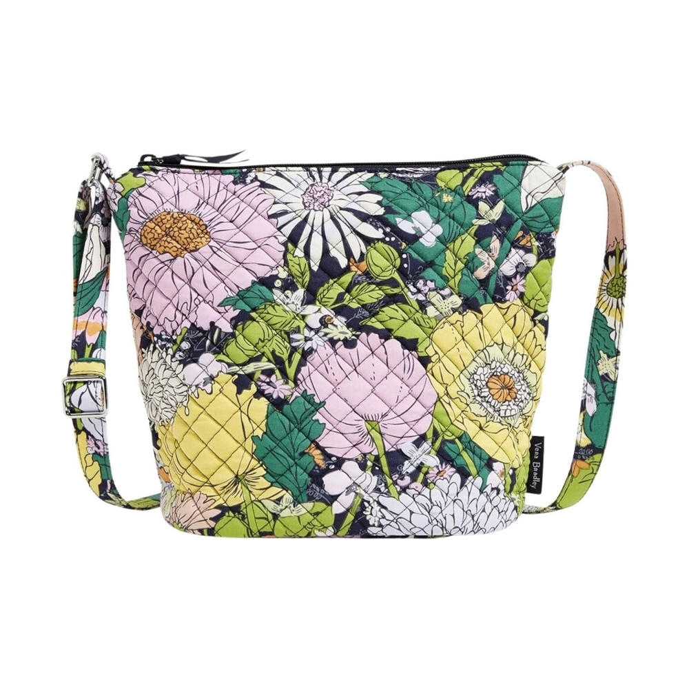 Vera Bradley Bucket Crossbody Bag - Bloom Boom